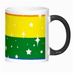 Sparkly Rainbow Flag Morph Mugs Right