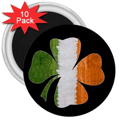 Irish Clover 3  Magnets (10 pack) 