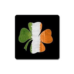 Irish Clover Square Magnet