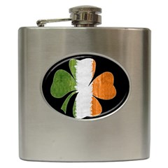 Irish Clover Hip Flask (6 oz)