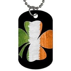 Irish Clover Dog Tag (Two Sides)