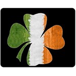 Irish Clover Fleece Blanket (Medium)  60 x50  Blanket Front