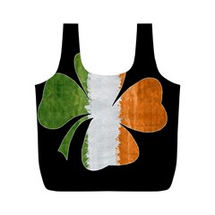 Irish Clover Full Print Recycle Bags (M) 