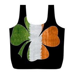 Irish Clover Full Print Recycle Bags (L) 