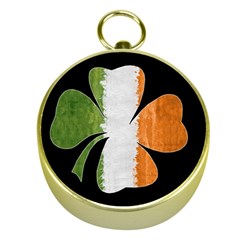 Irish Clover Gold Compasses