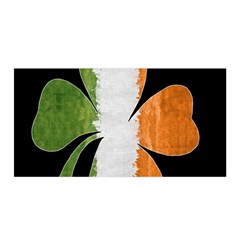 Irish Clover Satin Wrap