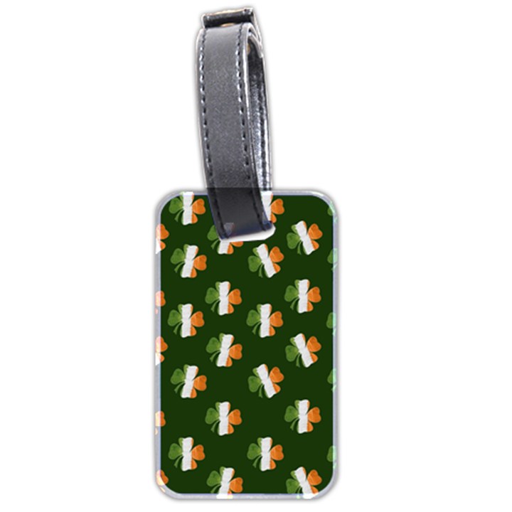 Irish Clover Luggage Tags (Two Sides)