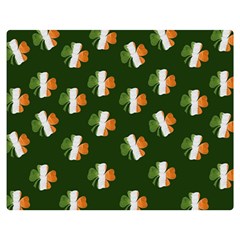 Irish Clover Double Sided Flano Blanket (Medium) 