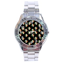 Irish Clover Stainless Steel Analogue Watch by Valentinaart