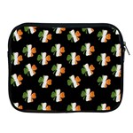 Irish Clover Apple iPad 2/3/4 Zipper Cases Front