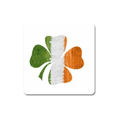 Irish Clover Square Magnet by Valentinaart