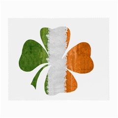 Irish Clover Small Glasses Cloth by Valentinaart