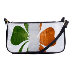 Irish Clover Shoulder Clutch Bags