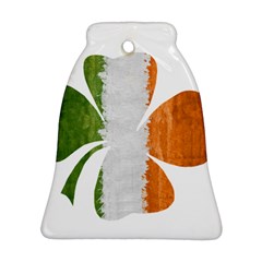 Irish Clover Bell Ornament (two Sides) by Valentinaart