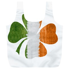 Irish Clover Full Print Recycle Bags (l)  by Valentinaart