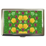 Roses Dancing On  Tulip Fields Forever Cigarette Money Cases Front