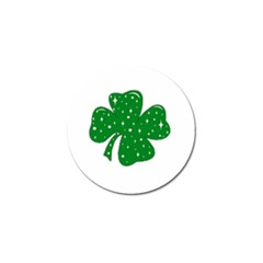 Sparkly Clover Golf Ball Marker (4 pack)