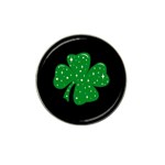 Sparkly Clover Hat Clip Ball Marker (10 pack) Front