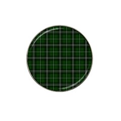 Green Plaid Pattern Hat Clip Ball Marker (10 Pack) by Valentinaart