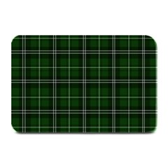 Green Plaid Pattern Plate Mats