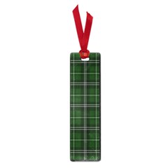 Green Plaid Pattern Small Book Marks by Valentinaart