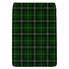 Green Plaid Pattern Flap Covers (l)  by Valentinaart