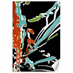 Multicolor Abstract Design Canvas 20  X 30   by dflcprints