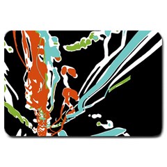 Multicolor Abstract Design Large Doormat  by dflcprints