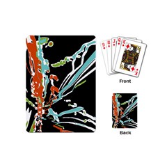 Multicolor Abstract Design Playing Cards (mini)  by dflcprints