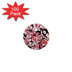 Textured Floral Collage 1  Mini Magnets (100 Pack)  by dflcprints