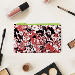 Textured Floral Collage Cosmetic Bag (xs) by dflcprints