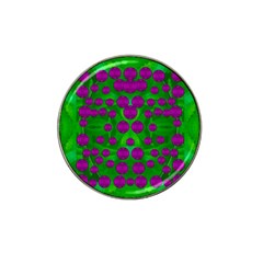 The Pixies Dance On Green In Peace Hat Clip Ball Marker by pepitasart