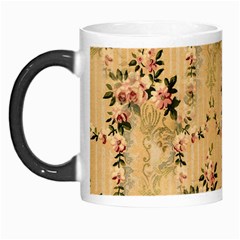 Vintage Floral Pattern Morph Mugs by paulaoliveiradesign