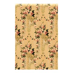 Vintage Floral Pattern Shower Curtain 48  X 72  (small) 