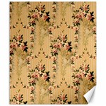 Vintage Floral Pattern Canvas 20  x 24   19.57 x23.15  Canvas - 1