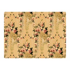 Vintage Floral Pattern Double Sided Flano Blanket (mini) 