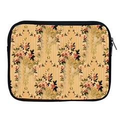 Vintage Floral Pattern Apple Ipad 2/3/4 Zipper Cases