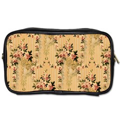 Vintage Floral Pattern Toiletries Bags