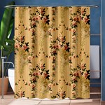 Vintage Floral Pattern Shower Curtain 60  x 72  (Medium)  60 x72  Curtain