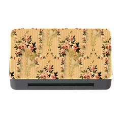 Vintage Floral Pattern Memory Card Reader With Cf