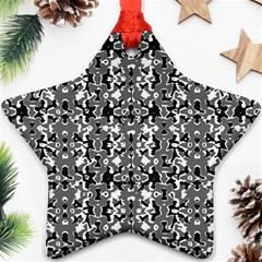 Dark Camo Style Design Ornament (star) by dflcprints