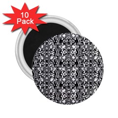 Dark Camo Style Design 2.25  Magnets (10 pack) 