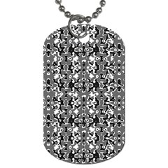 Dark Camo Style Design Dog Tag (Two Sides)