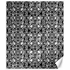 Dark Camo Style Design Canvas 20  x 24  