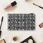 Dark Camo Style Design Cosmetic Bag (Small)  Back