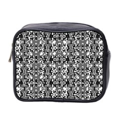 Dark Camo Style Design Mini Toiletries Bag 2-Side