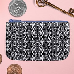 Dark Camo Style Design Large Coin Purse