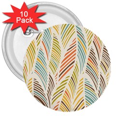 Decorative  Seamless Pattern 3  Buttons (10 Pack)  by TastefulDesigns