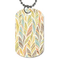 Decorative  Seamless Pattern Dog Tag (one Side) by TastefulDesigns