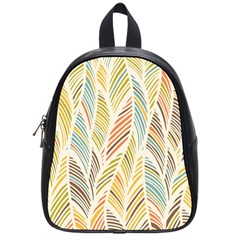 Decorative  Seamless Pattern School Bag (small) by TastefulDesigns